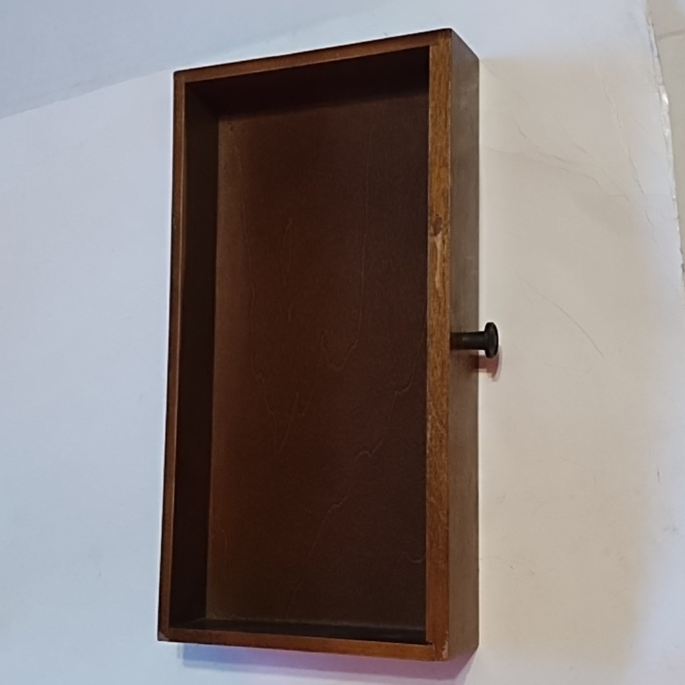 Wooden Organizer with Drawer - Picture 7 of 11